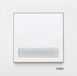 Viko Karre Beyaz Işık Etkt Zil 24v Ç.B. (Çerçeve Hariç) 90960027 - Viko