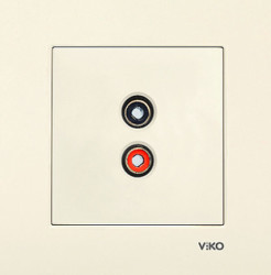 Viko Karre Krem Müzik Yayın Prizi Mekanizma (Çerçeve Hariç) 90960137 - Viko (1)