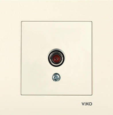 Viko Karre Krem Tv Dirençsiz Mekanizma (Çerçeve Hariç) 90960149 - 1