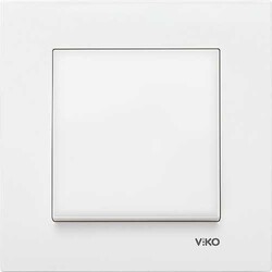Viko Karre/Meridian Beyaz Boşluk Kapağı Mekanizma (Çerçeve Hariç) 90967120 - Viko