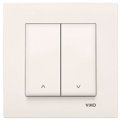 Viko Karre/Meridian Krem Jaluzi Kumanda Mekanizma (Çerçeve Hariç) 90967216 - Viko