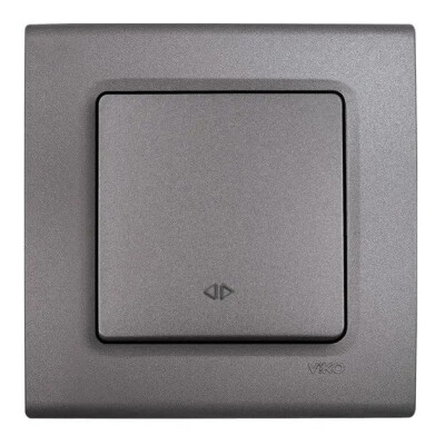 Viko Linnera Life Granit Grisi Permütatör Mekanizma + Düğme (Çerçeve Hariç) 90442031 - Viko