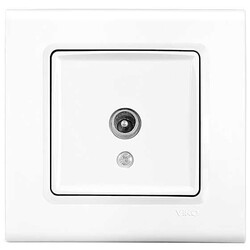 Viko Linnera/Rollina Beyaz Tv Geçişli 12db Mekanizma+Kapak 90440059 - Viko