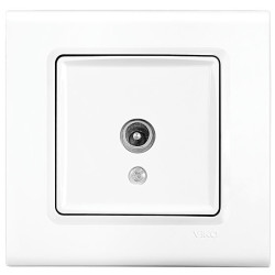 Viko Linnera/Rollina Beyaz Tv Geçişli 12db Mekanizma (Çerçeve Hariç) 90440060 - Viko
