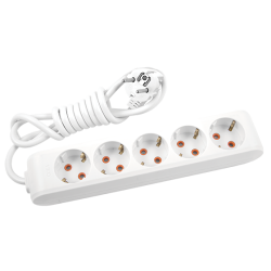 Viko Multi-Let Beşli Grup Priz Topraklı 2 Metre Beyaz (Çocuk Korumalı) 90113502 - 3