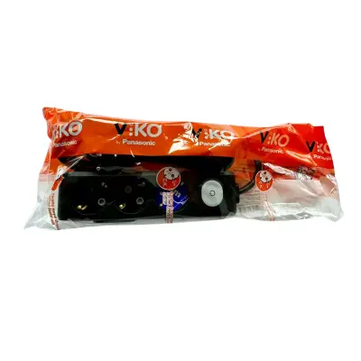 Viko Multi-Let Üçlü Grup Priz Anahtarlı Topraklı 3 Metre Siyah (Çocuk Korumalı) 90137303 - 2