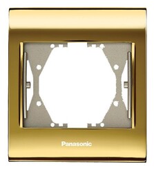 Viko Panasonic Thea Blu Gold + Dore Tekli Çerçeve - Thea/Panasonic