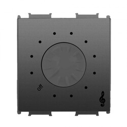 Viko Panasonic Thea Modüler Füme 2M Acil Anonslu Müzik Yayın Anahtarı Mekanizma + Düğme/Kapak - Thea/Panasonic