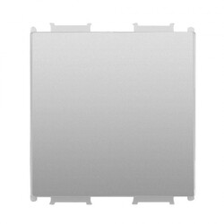 Viko Panasonic Thea Modüler Metalik Beyaz 2M Anahtar Düğme/Kapak (Mekanizma Hariç) - Thea/Panasonic