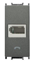 Viko Panasonic Thea Modüler Sistem TV-SAT Prizi 1M Antrasit - Thea/Panasonic