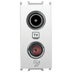 Viko Panasonic Thea Modüler Sistem TV-SAT Prizi 1M Beyaz - Thea/Panasonic