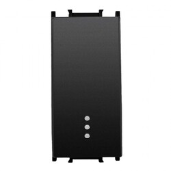 Viko Panasonic Thea Modüler Siyah 1M Işıklı Anahtar Düğme/Kapak - Thea/Panasonic
