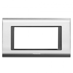 Viko Panasonic Thea Sistema Chrome + Füme 4M Çerçeve - Thea/Panasonic