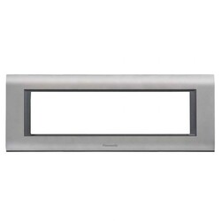 Viko Panasonic Thea Sistema Chrome Matt + Füme 7M Çerçeve - Thea/Panasonic