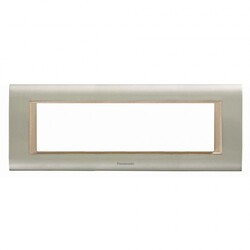Viko Panasonic Thea Sistema Inox Matt + Dore 7M Çerçeve - Thea/Panasonic