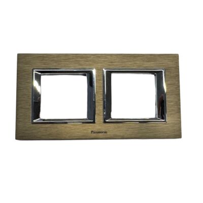 Viko Panasonic Thea Ultima Eloxal Bronz 2x2 Çerçeve - 1