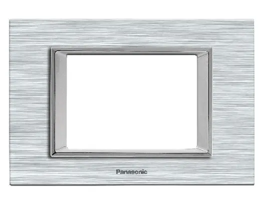 Viko Panasonic Thea Ultima Eloxal Gümüş 3M Çerçeve - 1