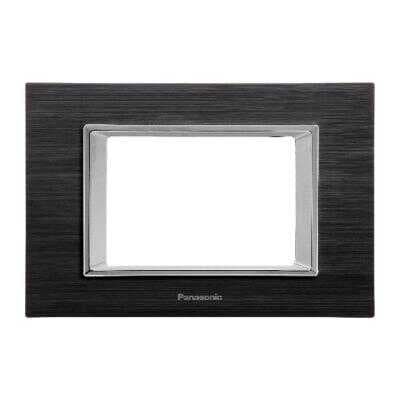 Viko Panasonic Thea Ultima Eloxal Siyah 3x2M Çerçeve - 1