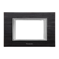 Viko Panasonic Thea Ultima Eloxal Siyah 4M Çerçeve - Thea/Panasonic