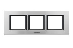 Viko Panasonic Thea Ultima Metalik Inox 3x2M Çerçeve - Thea/Panasonic