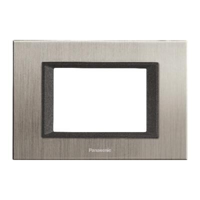 Viko Panasonic Thea Ultima Metalik İnox 4M Çerçeve - 1