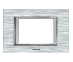 Viko Panasonic Thea Ultima Serisi Eloxal Gümüş 2M Çerçeve - Thea/Panasonic