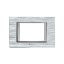 Viko Panasonic Thea Ultima Serisi Eloxal Gümüş Çerçeveler 2X2M Çerçeve - Thea/Panasonic