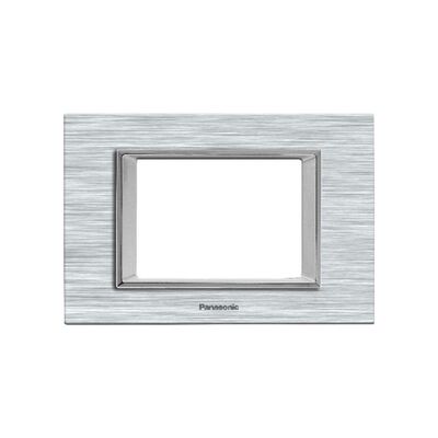 Viko Panasonic Thea Ultima Serisi Eloxal Gümüş Çerçeveler 2X2M Çerçeve - 1