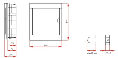 Viko Sıva Altı Sigorta Kutusu 24-lü 90912024 - 2