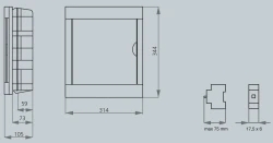 Viko Sıva Altı Sigorta Kutusu 24-lü Halogen Free 90912424 - Viko (1)