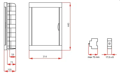 Viko Sıva Altı Sigorta Kutusu 36-lı - 90912036 - 2