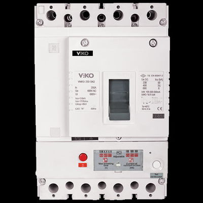 Viko - VMR3-250-SN2 4x250A 35ka Sn2 Kaçak Akımlı Sabit Kompakt Şalter - 1