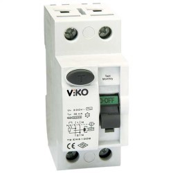 Viko - VTR2-2530 2x25A 30mA Ac Tip Kaçak Akım Rölesi - Viko (1)