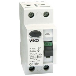 Viko - VTR2-25300 2x25A 300mA Ac Tip Kaçak Akım Rölesi - Viko (1)