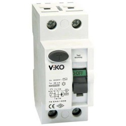 Viko - VTR2-4030 2x40A 30mA Ac Tip Kaçak Akım Rölesi - Viko (1)