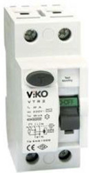 Viko - VTR2-6330 2x63A 30mA Ac Tip Kaçak Akım Rölesi - Viko