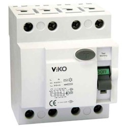 Viko - VTR4-100300 4x100A 300mA Ac Tip Kaçak Akım Rölesi - Viko (1)