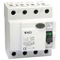 Viko - VTR4-4030 4x40A 30mA Ac Tip Kaçak Akım Rölesi - 2