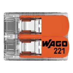 Wago 221-412 2'li Tırnaklı Buat Klemens - 6