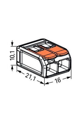 Wago 221-612 2x6 mm2 Buat ve Çok Amaçlı Klemens - 2