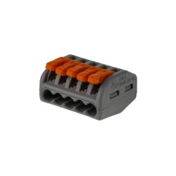 Wago 222-415 5x2.5mm2 Buat ve Çok Amaçlı Klemens - 5
