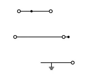 Wago 3-katlı 4 (2,5) mm² L / L / PE Nötr Gri - 3