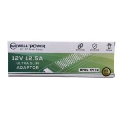 Wellbox 12V 12,5 Amper Metal Adaptör 150W - WELLBOX (1)