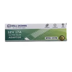 Wellbox 12V 17 Amper Metal Adaptör 205W - WELLBOX (1)