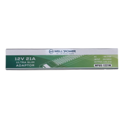 Wellbox 12V 21 Amper Metal Adaptör 250W - WELLBOX (1)