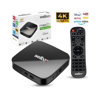 Wellbox Android TV Box Max 2X - 2