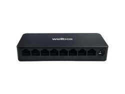 Wellbox Gigabit Ethernet Switch 8 Kanal 100-1000 Mbps - WELLBOX (1)