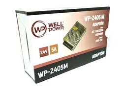 WellPower 24Volt 5 Amper Metal Kasa Adaptör - WELLPOWER (1)