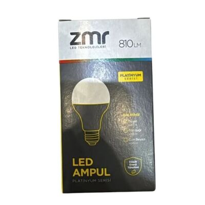 ZMR 10W LED Ampul E27 Beyaz Işık 6500 K - 2